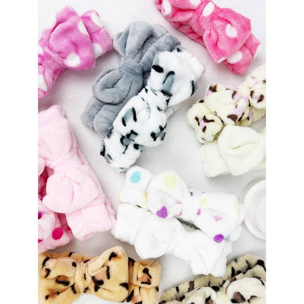 Mix Design Beauty Spa Bow Headband