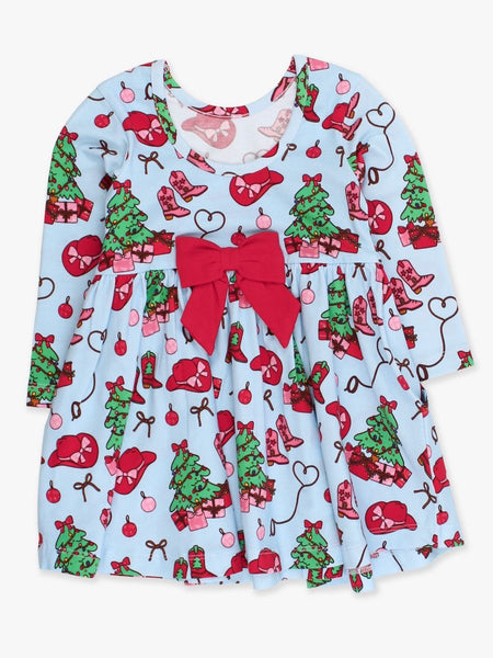 Yuletide Knit Twirl Dress