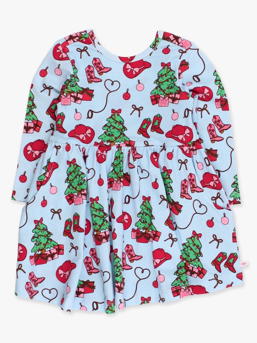 Yuletide Knit Twirl Dress