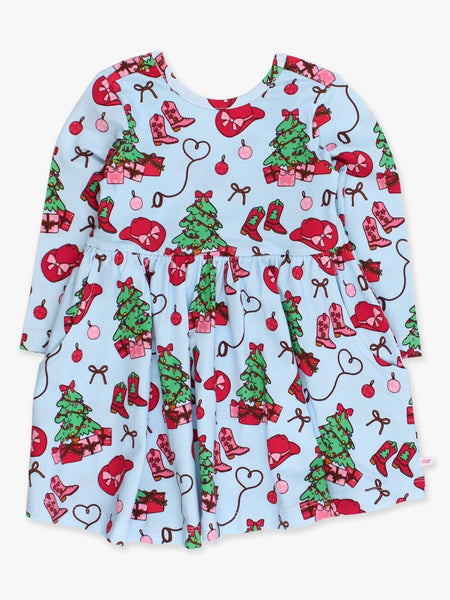 Yuletide Knit Twirl Dress