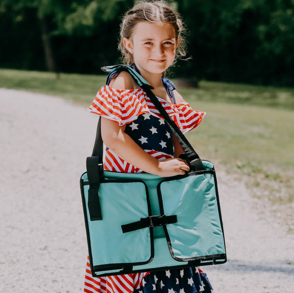 Kids Travel Tray - Blue