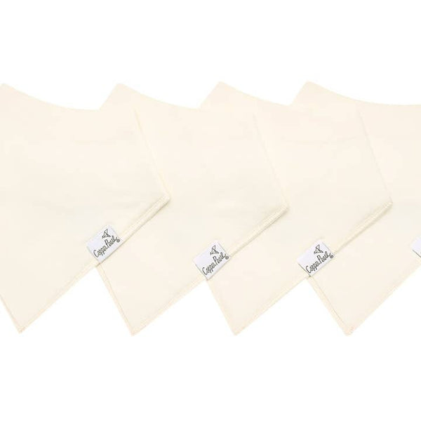 4 Pack Baby Bandana Bibs - Cru