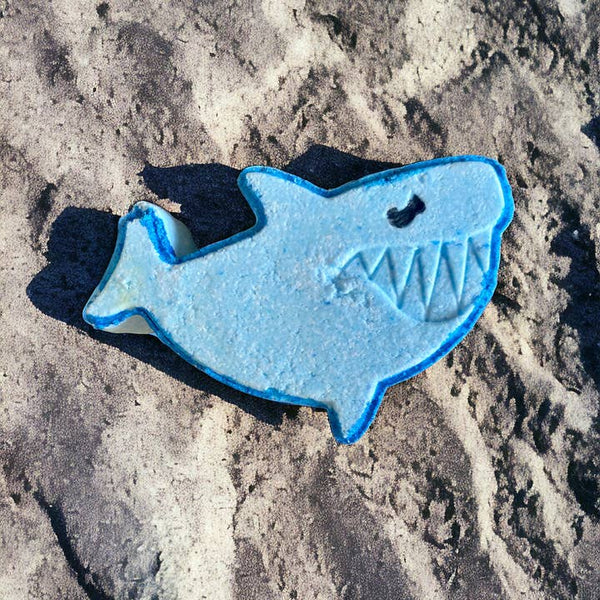 Shark Bath Bomb with Surprise Coin Inside