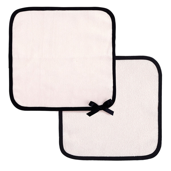 Washcloth Set - Blush Bow