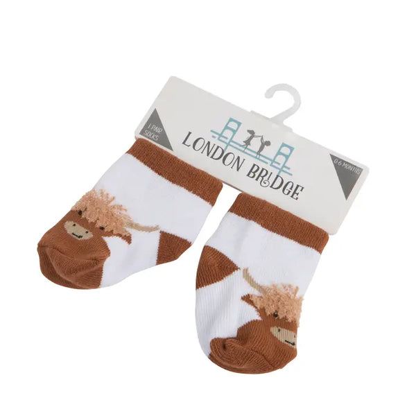 Mackenzie the Highland Cow Socks