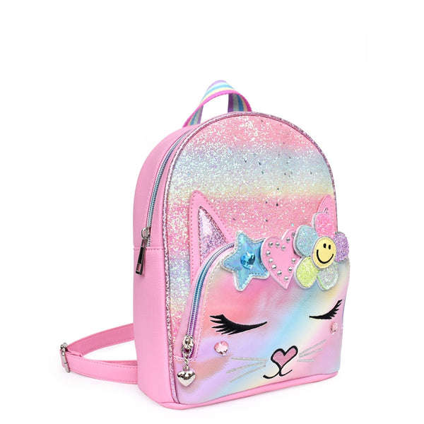 OMG Miss Bella Kitty Cat Glitter Mini Backpack