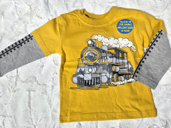 Camo Train Long Sleeve Tee