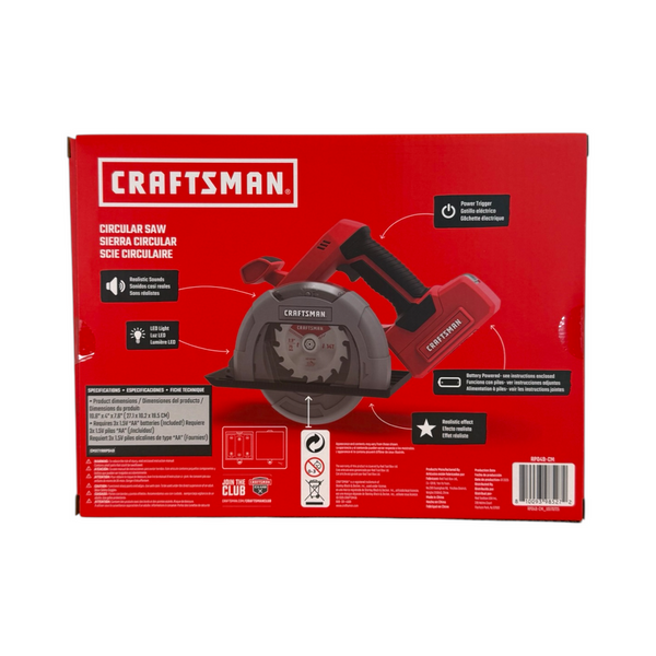 Craftsman Battery Operated Circular Saw