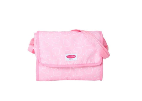 MA Diaper Bag On-the-Go Essentials - Pink Hearts