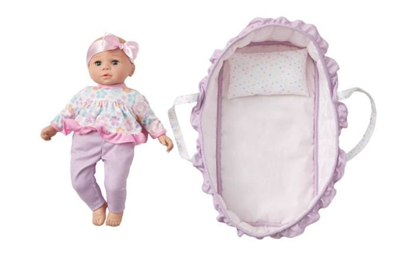 Sweet Smiles 14-Inch Baby Doll, Slumber Carrier