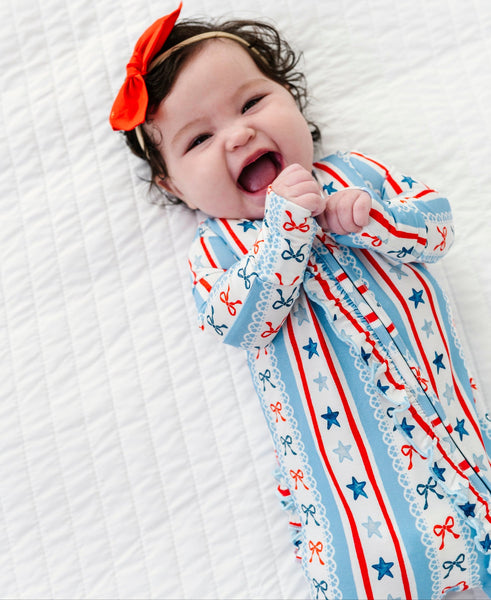 Pretty Patriotic Ruffle Convertible Romper