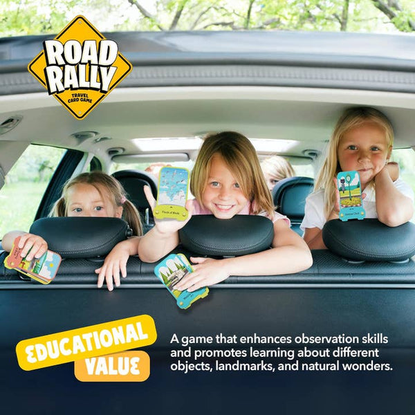 Road Rally Travel Scavenger Hunt Card Game