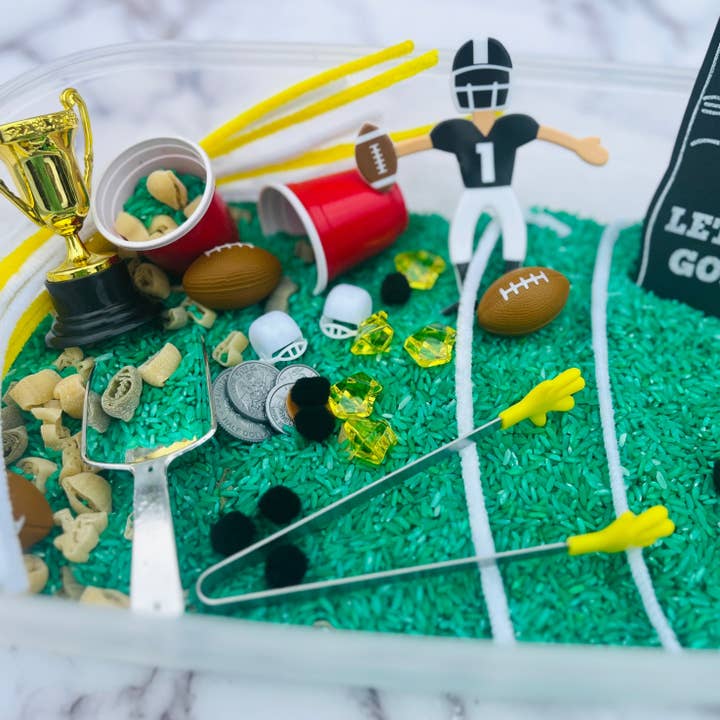 Football Rice Sensory Kit