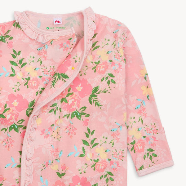 Ainslee Ruffle Magnetic Gown & Hat Set