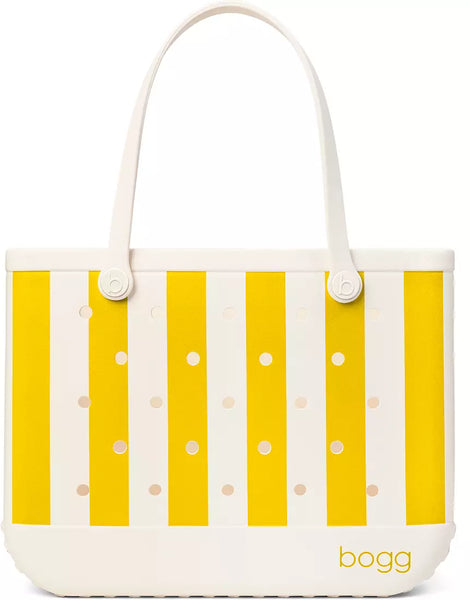 Limoncello Yellow Stripe Original Bogg Bag