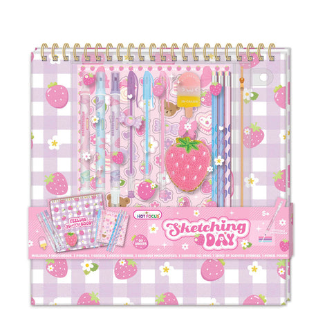 Strawberry Mega Sketching Fun