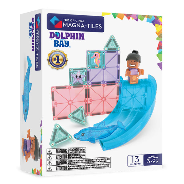Magna-Tiles Dolphin Bay 13 Piece Set