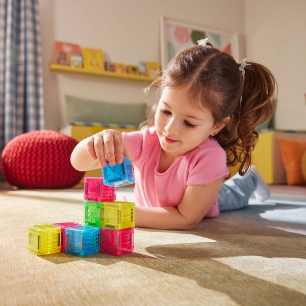 Magna-Tiles microMAGS Cubes 9 Piece Set