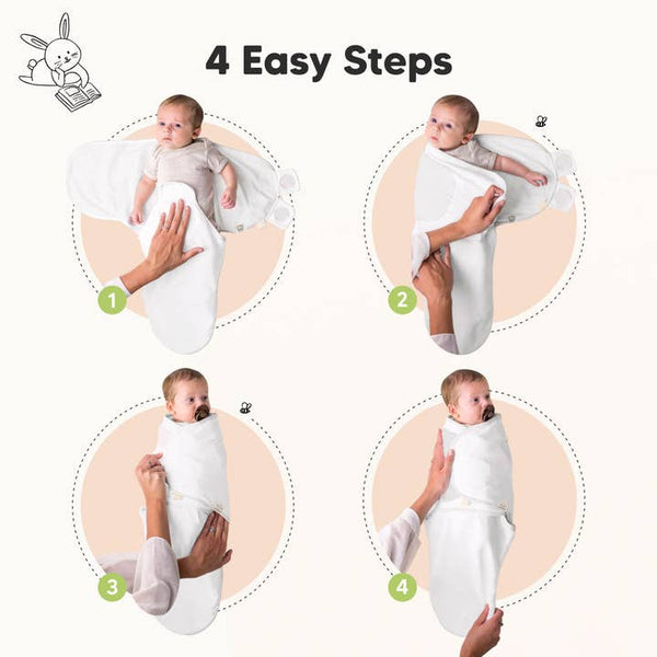 KB 3pk Soothe Baby Swaddles 0-3 Months - Sage