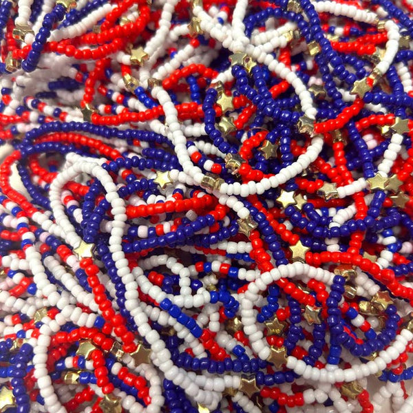 Patriotic Stretchy Mix Bracelets