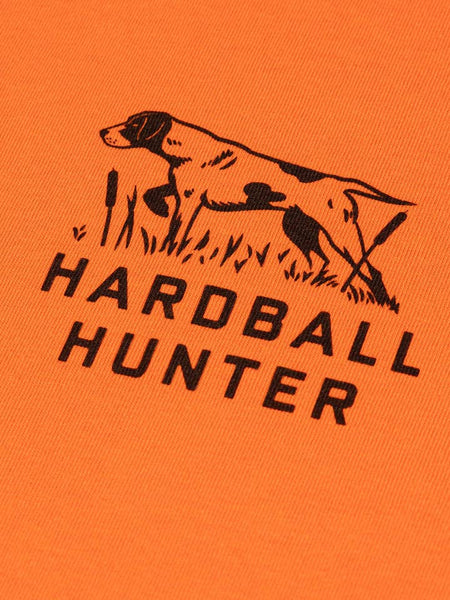 Hardball Hunter Hunting Badge T-Shirt (Blaze Orange)