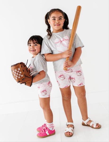 Bows On Base Cropped T-Shirt : YOUTH