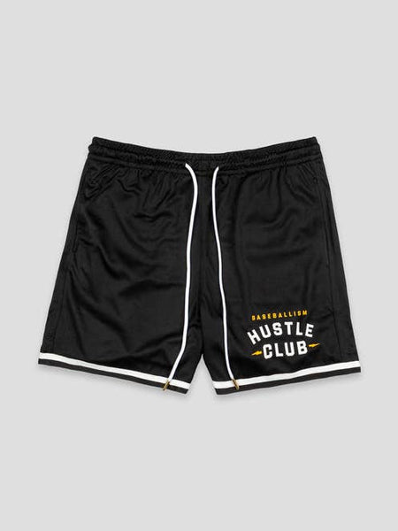 Hustle Club Diamond Air Mesh Shorts (Black)