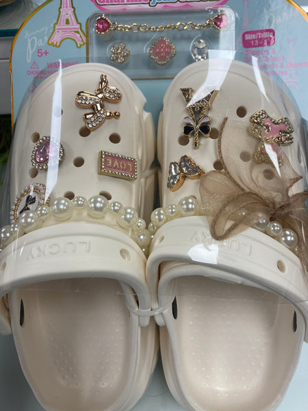 Hot Focus - Trendy Charmie Clogs - Paris