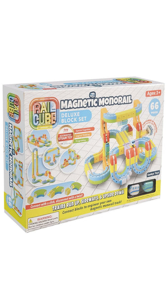 Deluxe Rail Cube Magnetic Monorail