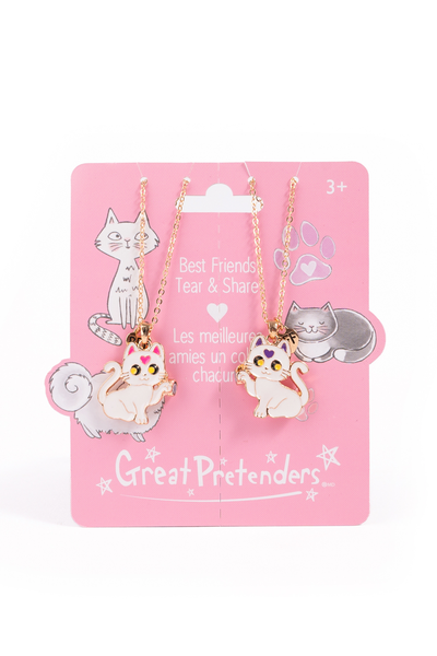 GP Smitten Kitten Tear & Share Necklaces 2pc- 86176
