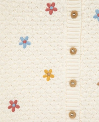 Fun Floral Classic Sweater Romper