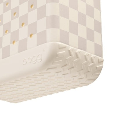 Checkered Coconut/Mushroom Original Bogg Bag