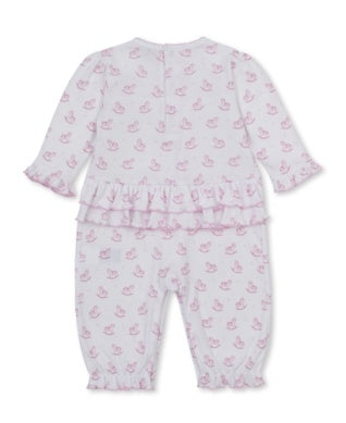 Pink Gingham Rockers Playsuit