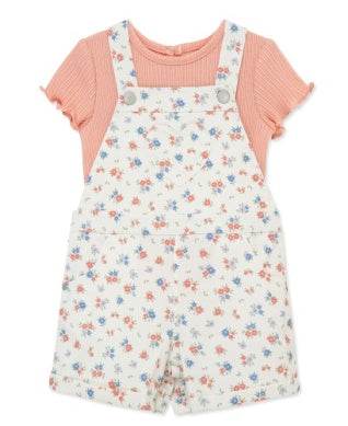 Multi Woven Floral Shortall