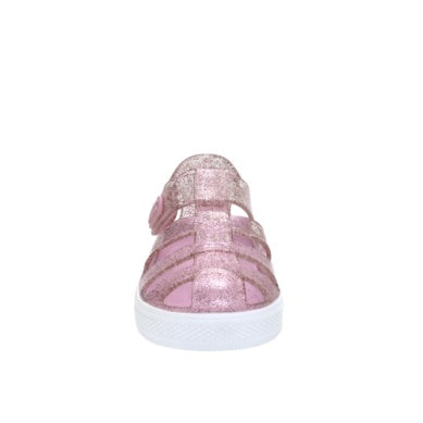 Elite Glitz Jelly Shoes in Pink
