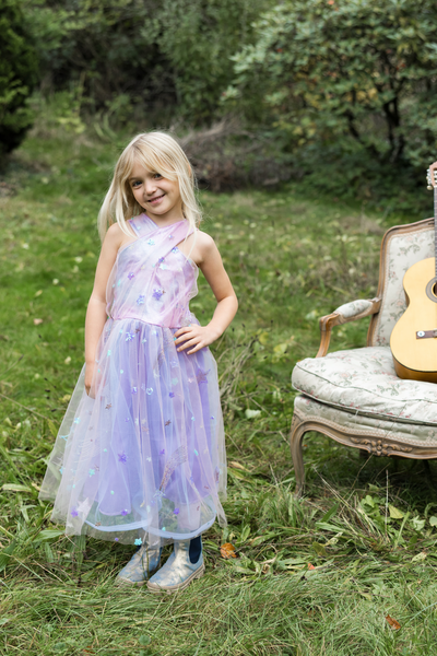 Ombre ERAS Dress - Lilac/Blue