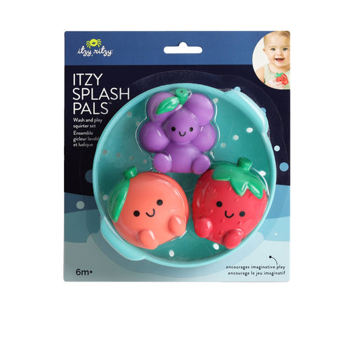 Itzy Splash Pals™ - Bath + Water Toy - Fruit