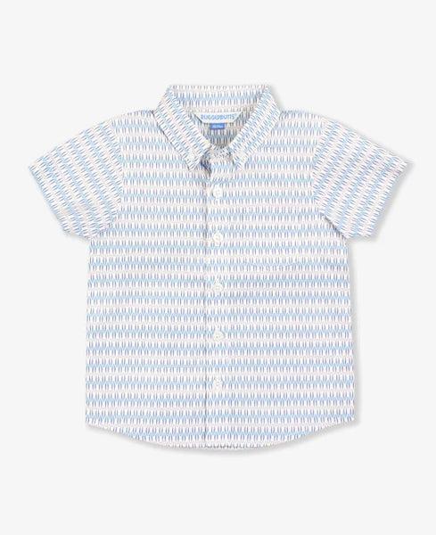 Riding the Waves Button Down Shirt