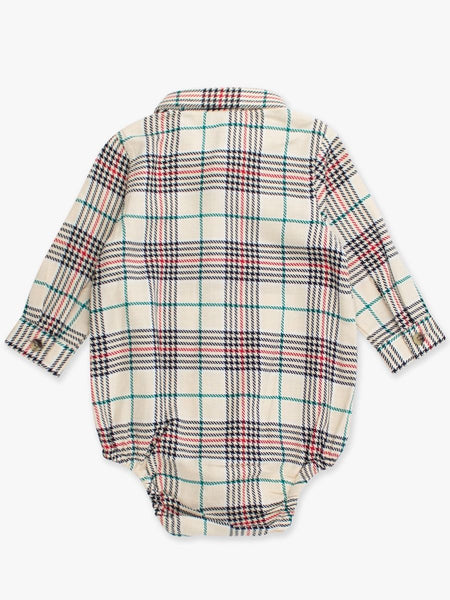 Tannen Long Sleeve Button Down Bodysuit
