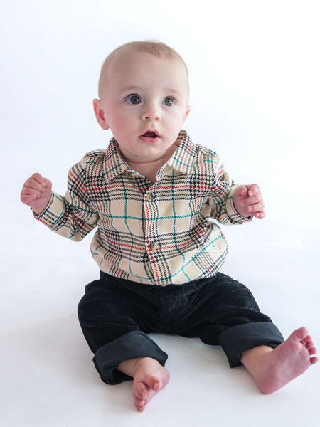 Tannen Long Sleeve Button Down Bodysuit