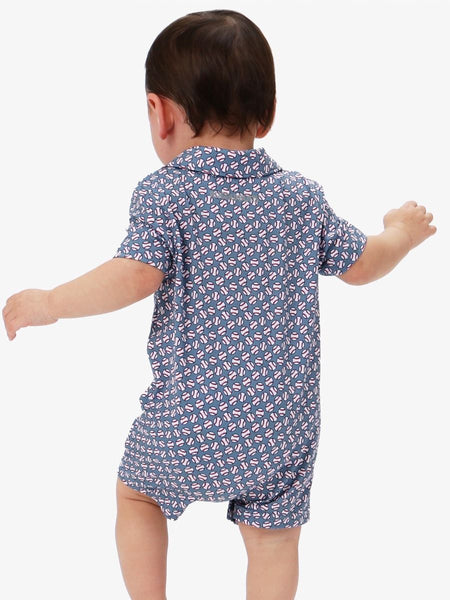Home Run Performance Polo Romper
