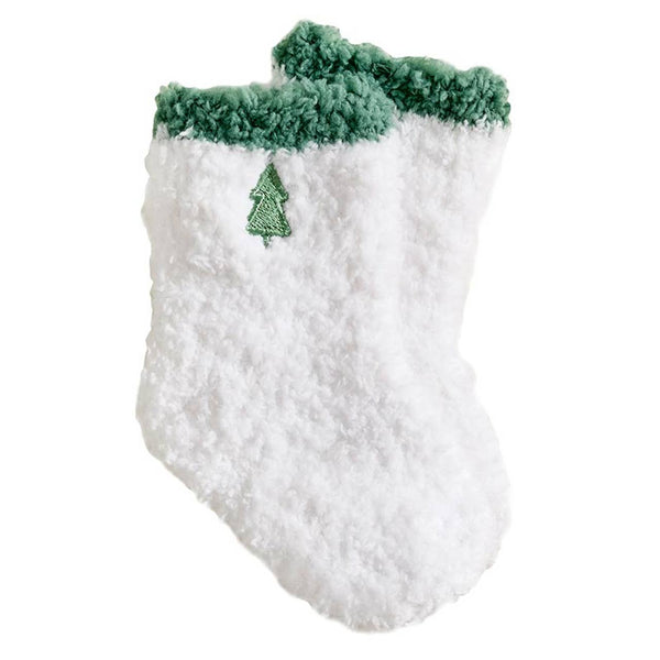 Round Christmas Ornament + Pair of Socks