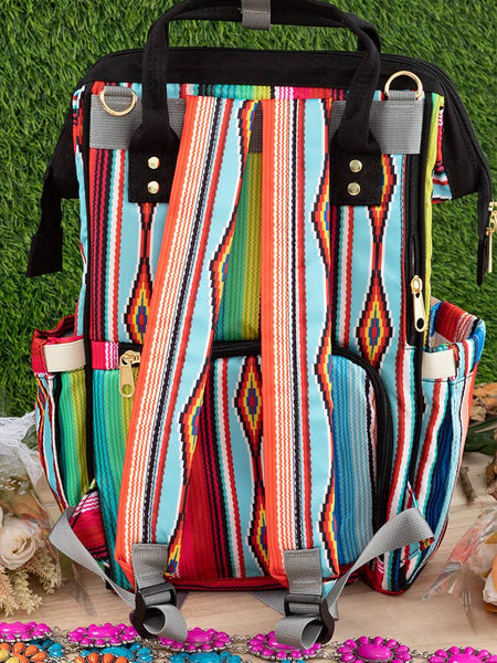 Western Diaper Backpack Bag