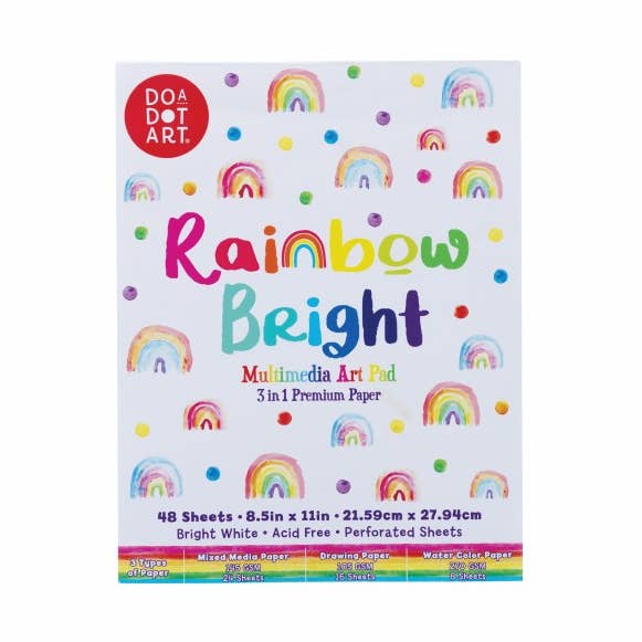 Do-A-Dot Multimedia Art Pad - Rainbow Bright