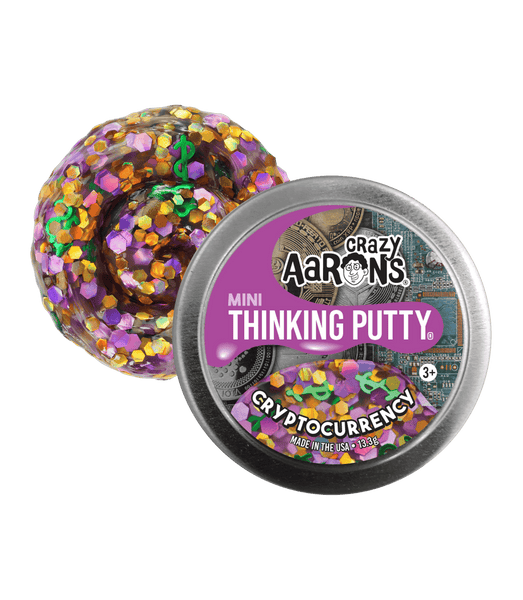 Crazy Aarons Assorted Mini 2" Thinking Putty Tins
