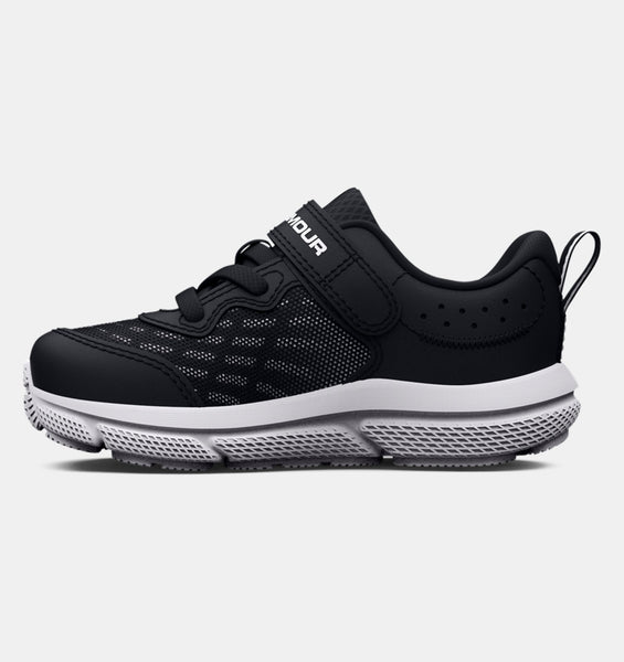 UA Assert 10 AC Running Shoes- Black/White