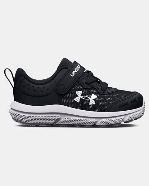 UA Assert 10 AC Running Shoes- Black/White