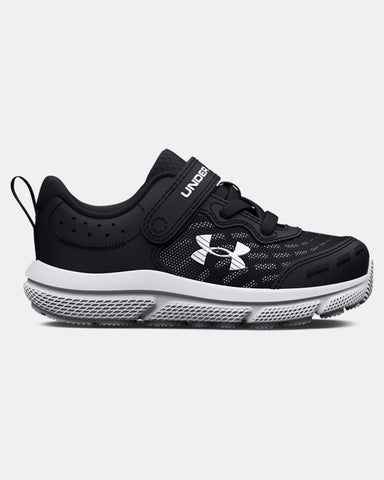 UA Assert 10 AC Running Shoes- Black/White