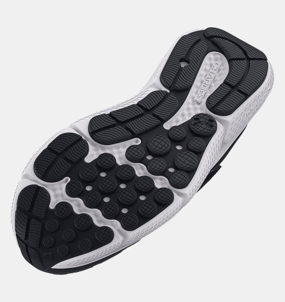 UA Assert 10 AC Wide Running Shoes- Black/White