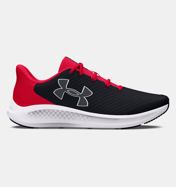 UA Charged Pursuit 3 Big Logo - Black/Red